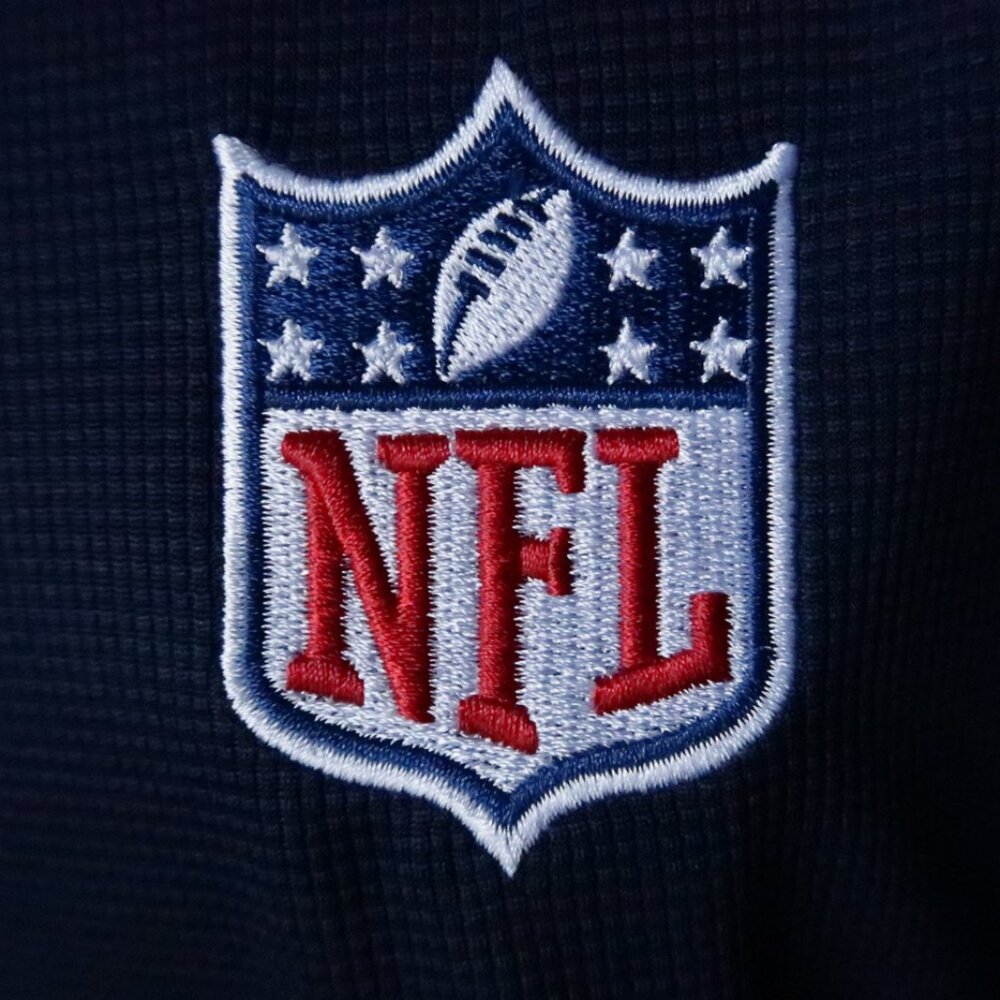 NFL Team Apparel Navy Blue Polo (L) OMG! 🏈